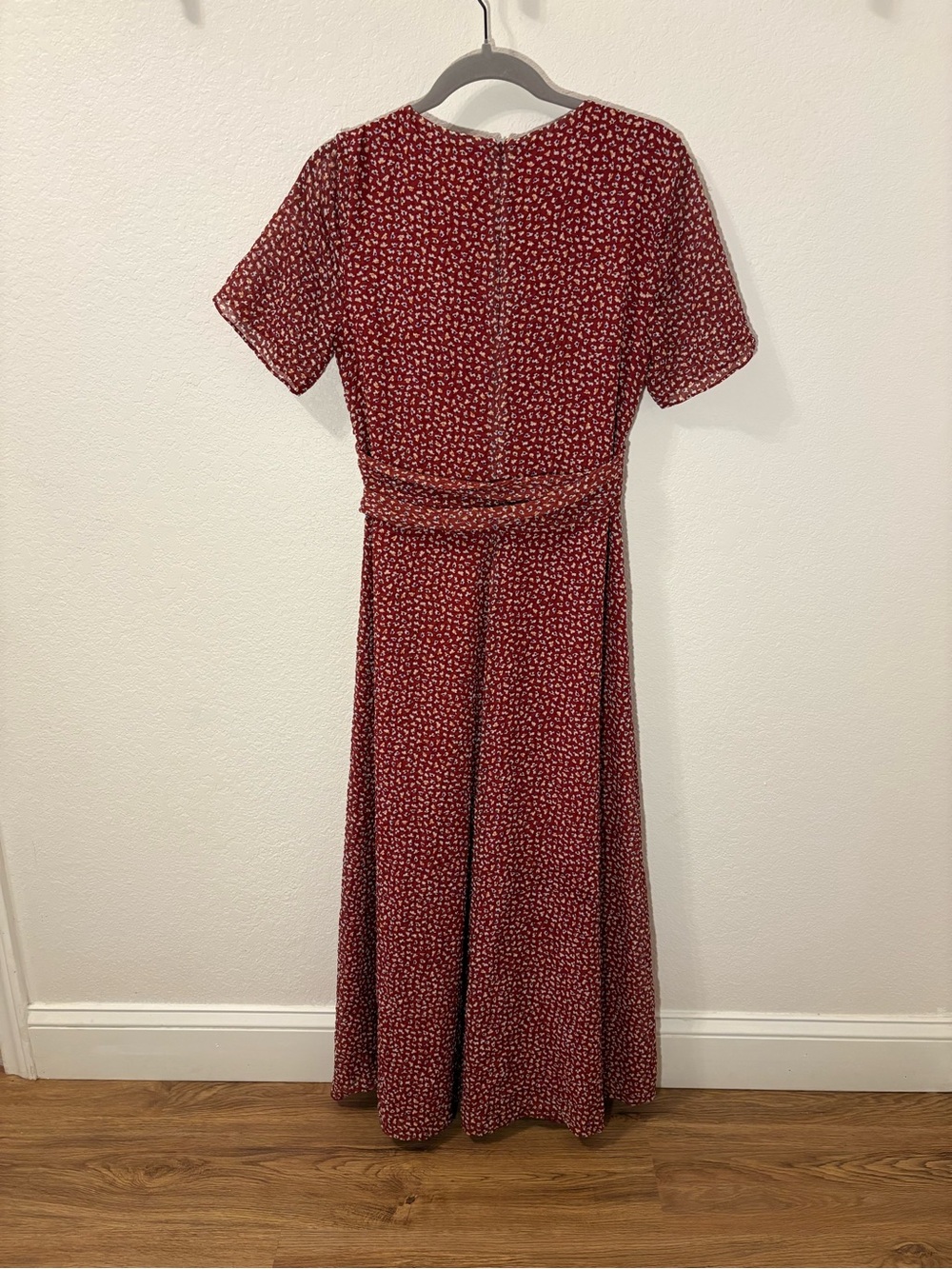 Madewell Wrap-Around Maxi Dress in Ditsy Flowers - Picture 7 of 9